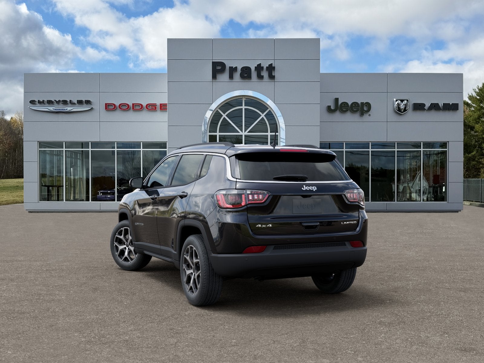 2026 Jeep Compass — rear three-quarter view